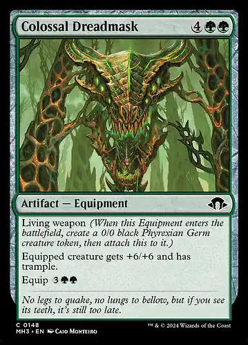 Colossal Dreadmask - mh3 Spoiler