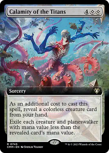 Calamity of the Titans - cmm Spoiler