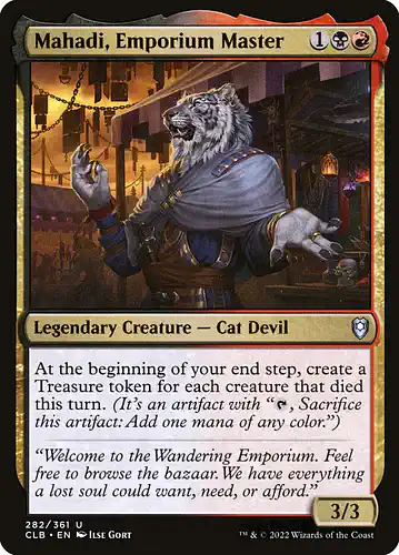 Mahadi, Emporium Master - clb Spoiler