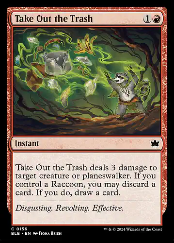 Take Out the Trash - blb Spoiler