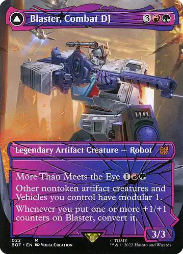 Blaster, Combat DJ - bot Spoiler