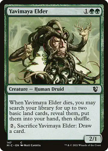 Yavimaya Elder - mic Spoiler