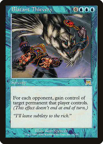 Blatant Thievery - ons Spoiler