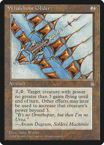 Whalebone Glider - ice Spoiler