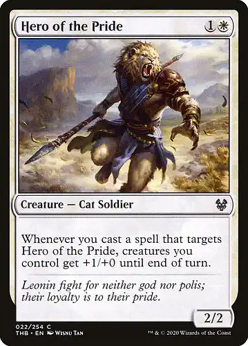 Hero of the Pride - thb Spoiler