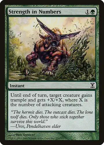 Strength in Numbers - tsp Spoiler