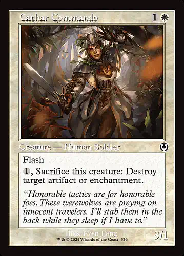 Cathar Commando - inr Spoiler