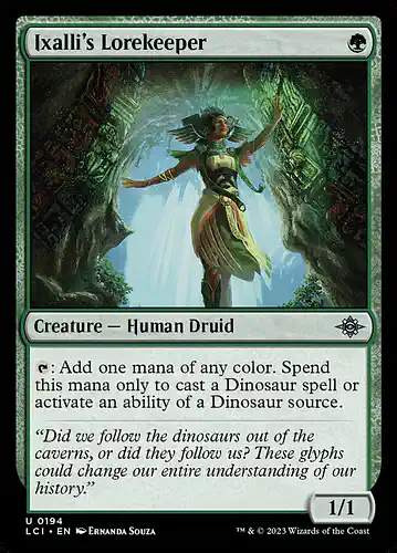 Ixalli's Lorekeeper - lci Spoiler