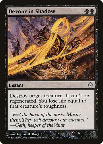 Devour in Shadow - 5dn Spoiler