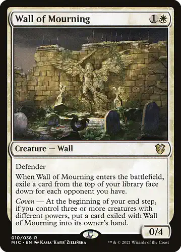 Wall of Mourning - mic Spoiler