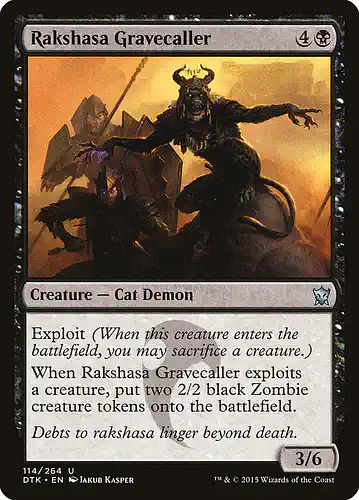 Rakshasa Gravecaller - dtk Spoiler