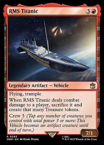 RMS Titanic - who Spoiler