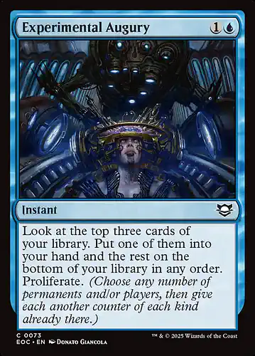 Experimental Augury - eoc Spoiler