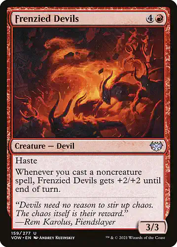 Frenzied Devils - vow Spoiler