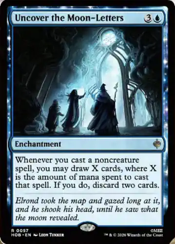 Uncover the Moon-Letters - hob Spoiler