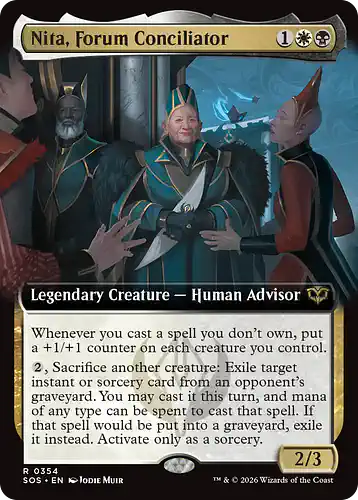Nita, Forum Conciliator - sos Spoiler