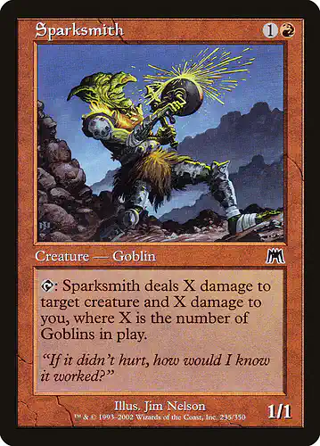 Sparksmith - ons Spoiler