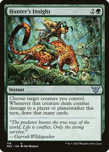 Hunter's Insight - nec Spoiler