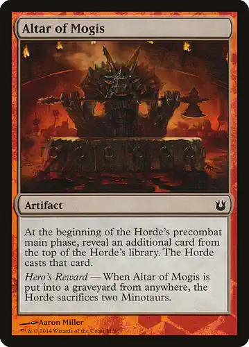 Altar of Mogis - bng Spoiler
