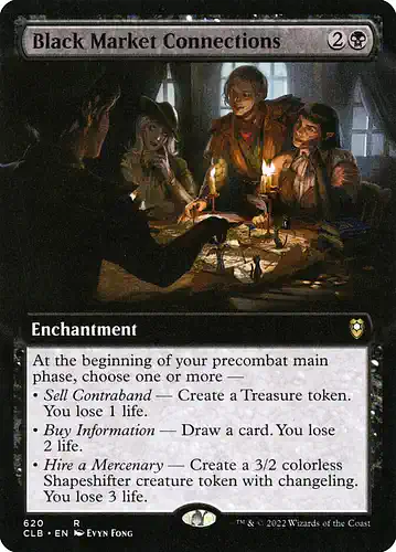 Black Market Connections - clb Spoiler