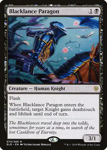 Blacklance Paragon - eld Spoiler
