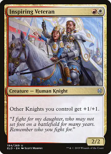 Inspiring Veteran - eld Spoiler