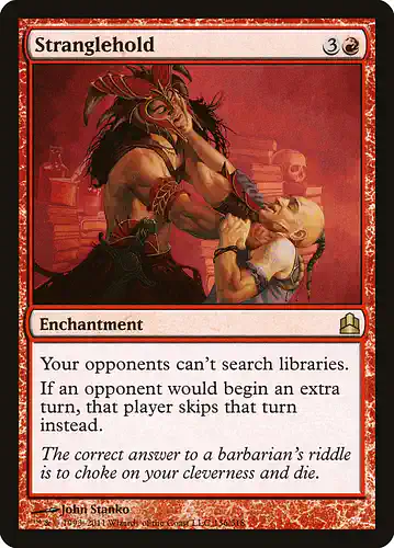 Stranglehold - cmd Spoiler