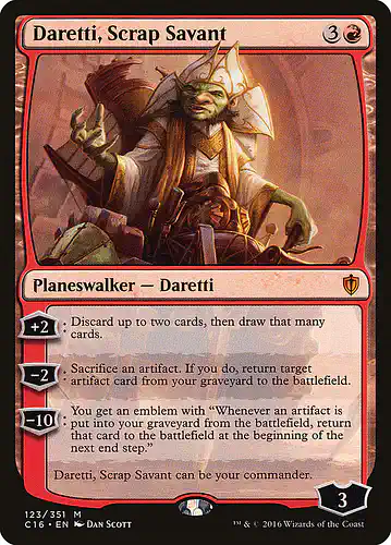 Daretti, Scrap Savant - c16 Spoiler