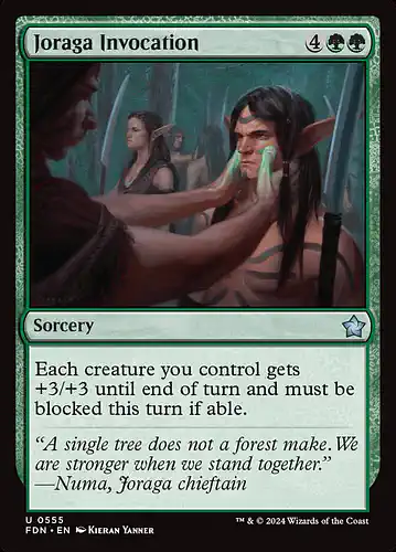 Joraga Invocation - fdn Spoiler