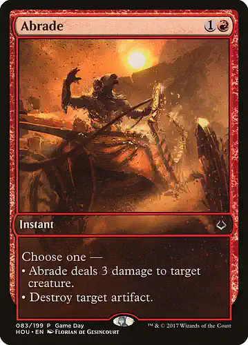 Abrade - hou Spoiler