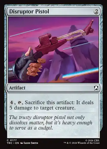 Disruptor Pistol - trc Spoiler