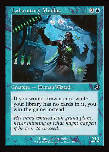 Laboratory Maniac - inr Spoiler