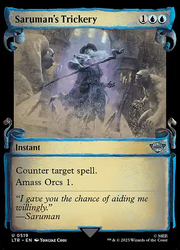 Saruman's Trickery - ltr Spoiler