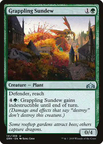 Grappling Sundew - grn Spoiler