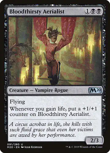 Bloodthirsty Aerialist - m20 Spoiler