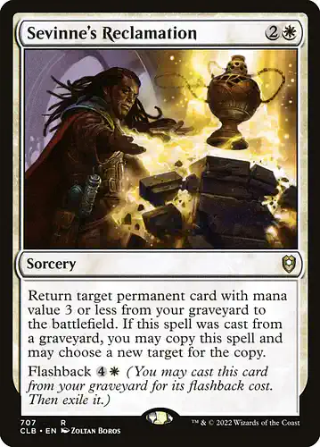 Sevinne's Reclamation - clb Spoiler