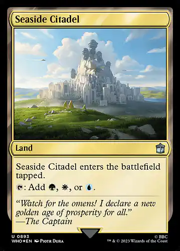 Seaside Citadel - who Spoiler