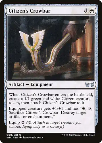 Citizen's Crowbar - snc Spoiler