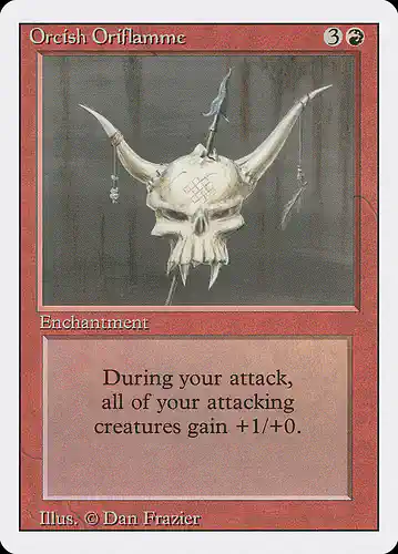 Orcish Oriflamme - 3ed Spoiler