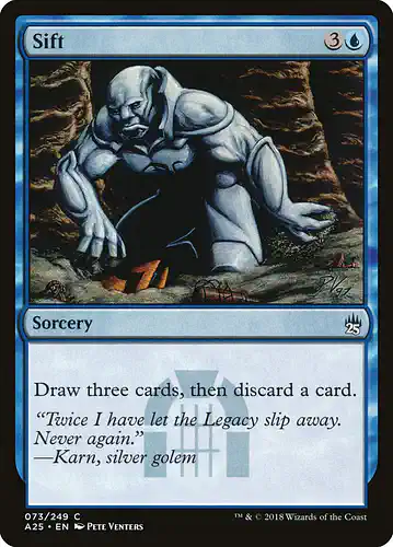 Sift - a25 Spoiler