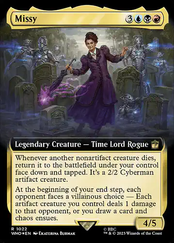 Missy - who Spoiler