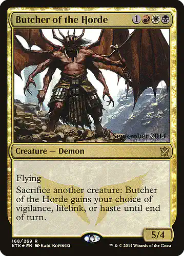 Butcher of the Horde - ktk Spoiler