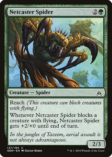 Netcaster Spider - ogw Spoiler