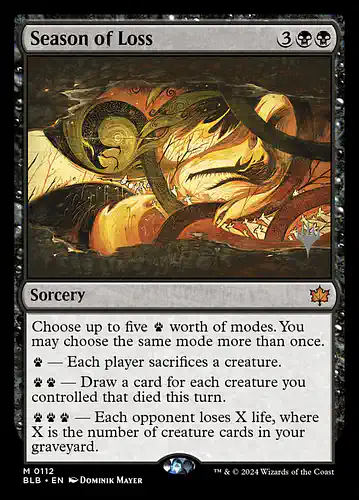 Season of Loss - blb Spoiler