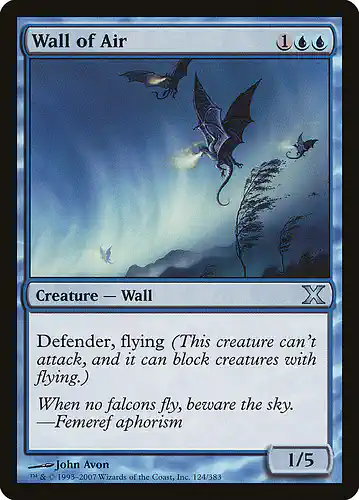 Wall of Air - 10e Spoiler