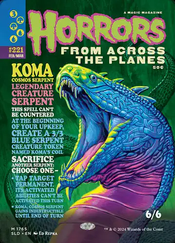 Koma, Cosmos Serpent - sld Spoiler