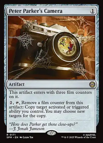 Peter Parker's Camera - spm Spoiler