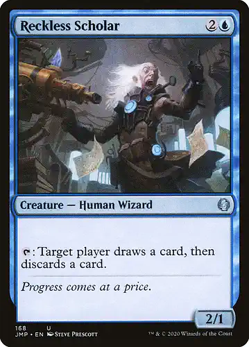 Reckless Scholar - jmp Spoiler