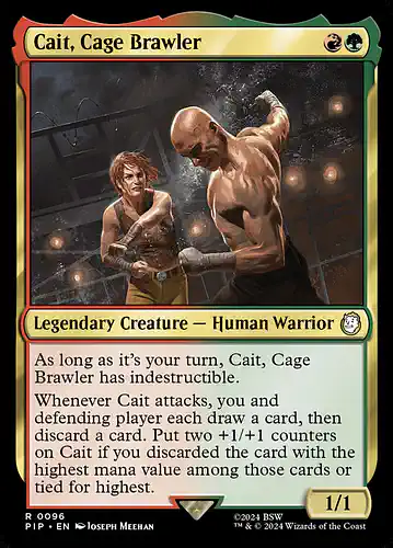 Cait, Cage Brawler - pip Spoiler