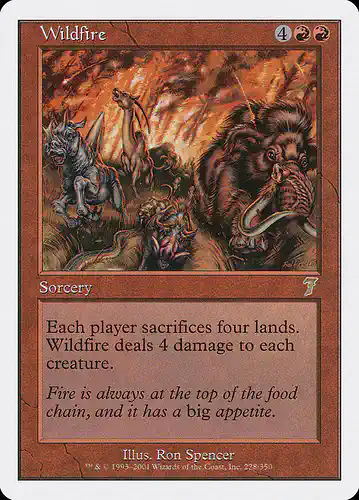 Wildfire - 7ed Spoiler